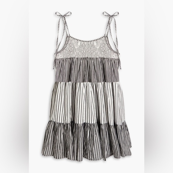 NWT Solid & Striped The Parker Dress Blackout X Marshmallow Oversized X-Large - Picture 2 of 9